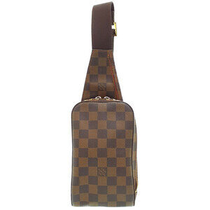 Louis Vuitton Damier Ebene Geronimos Body Crossbody Bag Brown